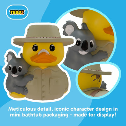 TUBBZ Mini: Travel - Australia Cosplaying Rubber Duck Vinyl Figure – Official Collectible for Fans of Travel