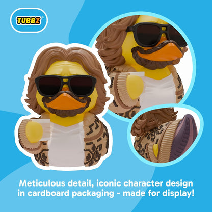 TUBBZ Boxed Edition: The Big Lebowski - The Dude Cosplaying Rubber Duck Vinyl Figure – Official Collectible for Fans of Big Lebowski