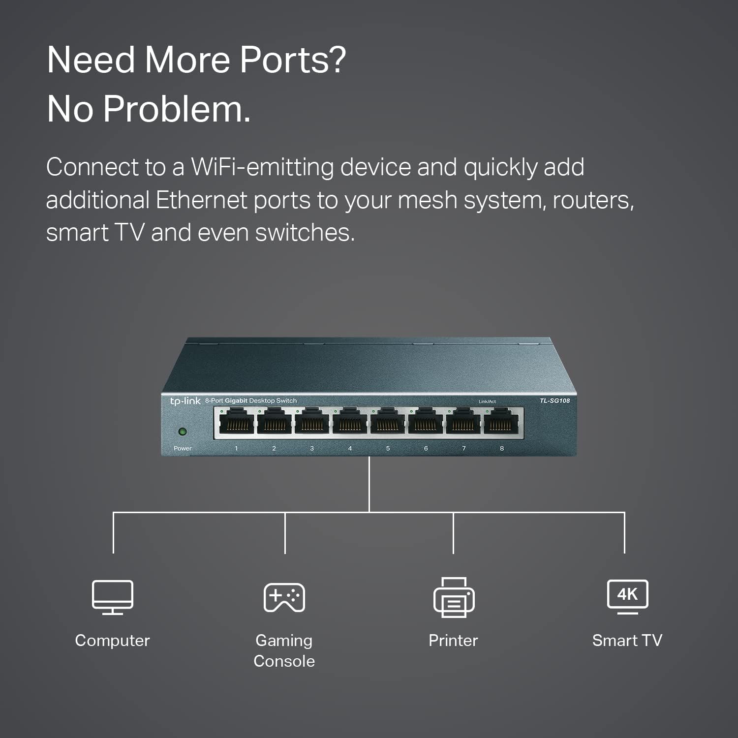 Switch Desktop 8 Porte