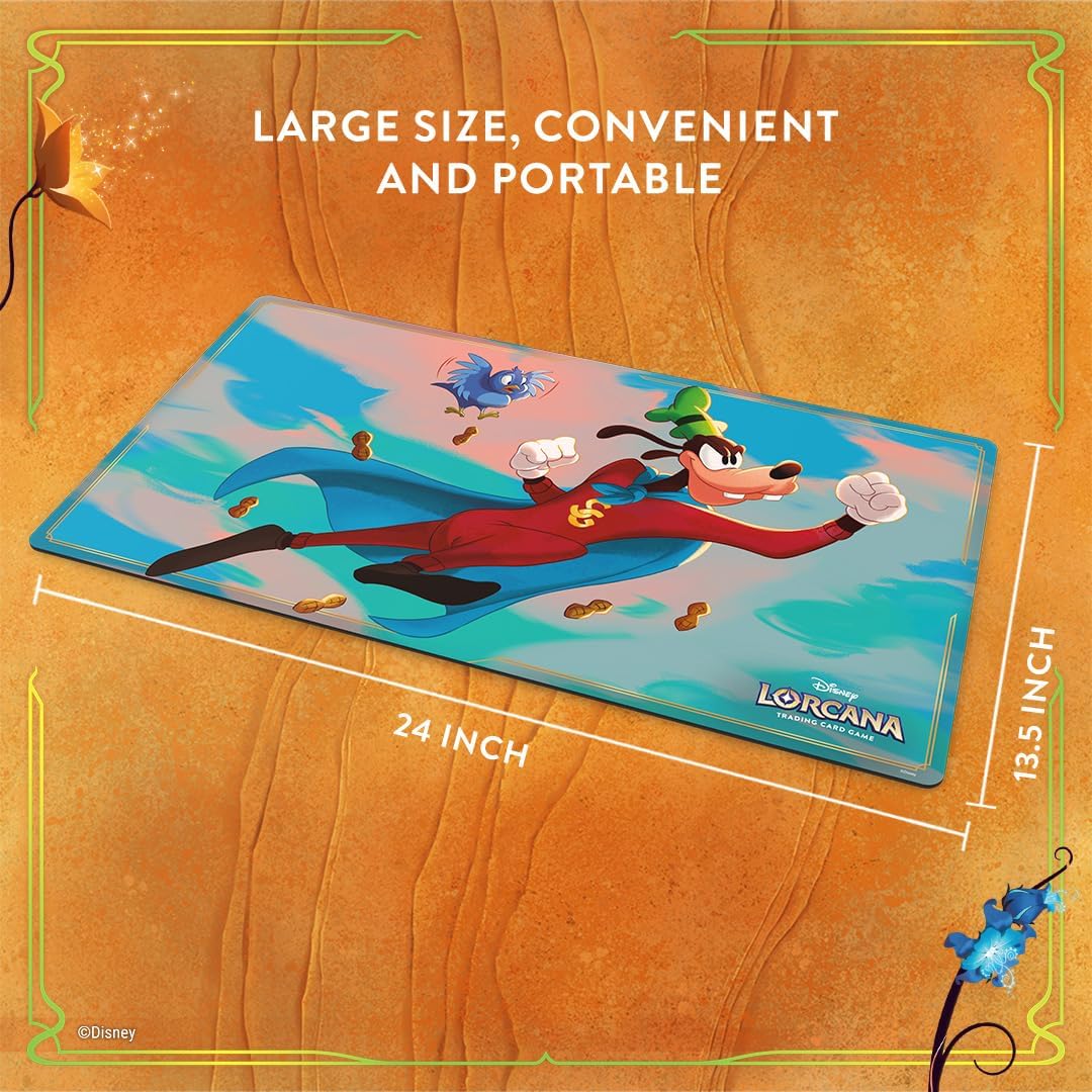 Ravensburger Disney Lorcana TCG – Unknown Countries – Trading Card Game – Playmat Dingo Mat – Ages 8 and Above