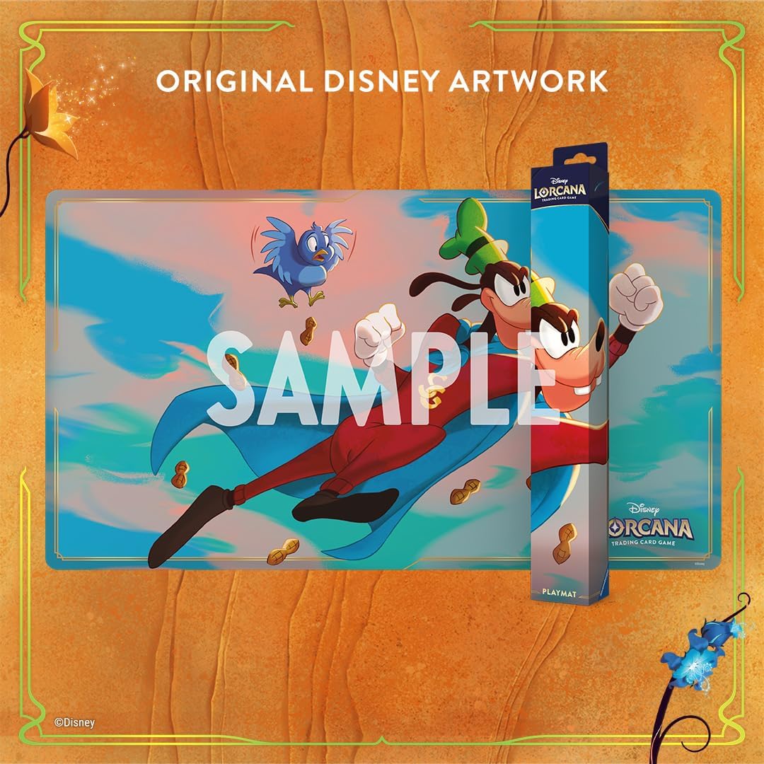 Ravensburger Disney Lorcana TCG – Unknown Countries – Trading Card Game – Playmat Dingo Mat – Ages 8 and Above