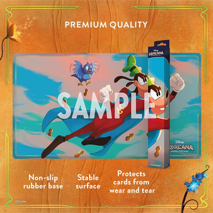 Ravensburger Disney Lorcana TCG – Unknown Countries – Trading Card Game – Playmat Dingo Mat – Ages 8 and Above