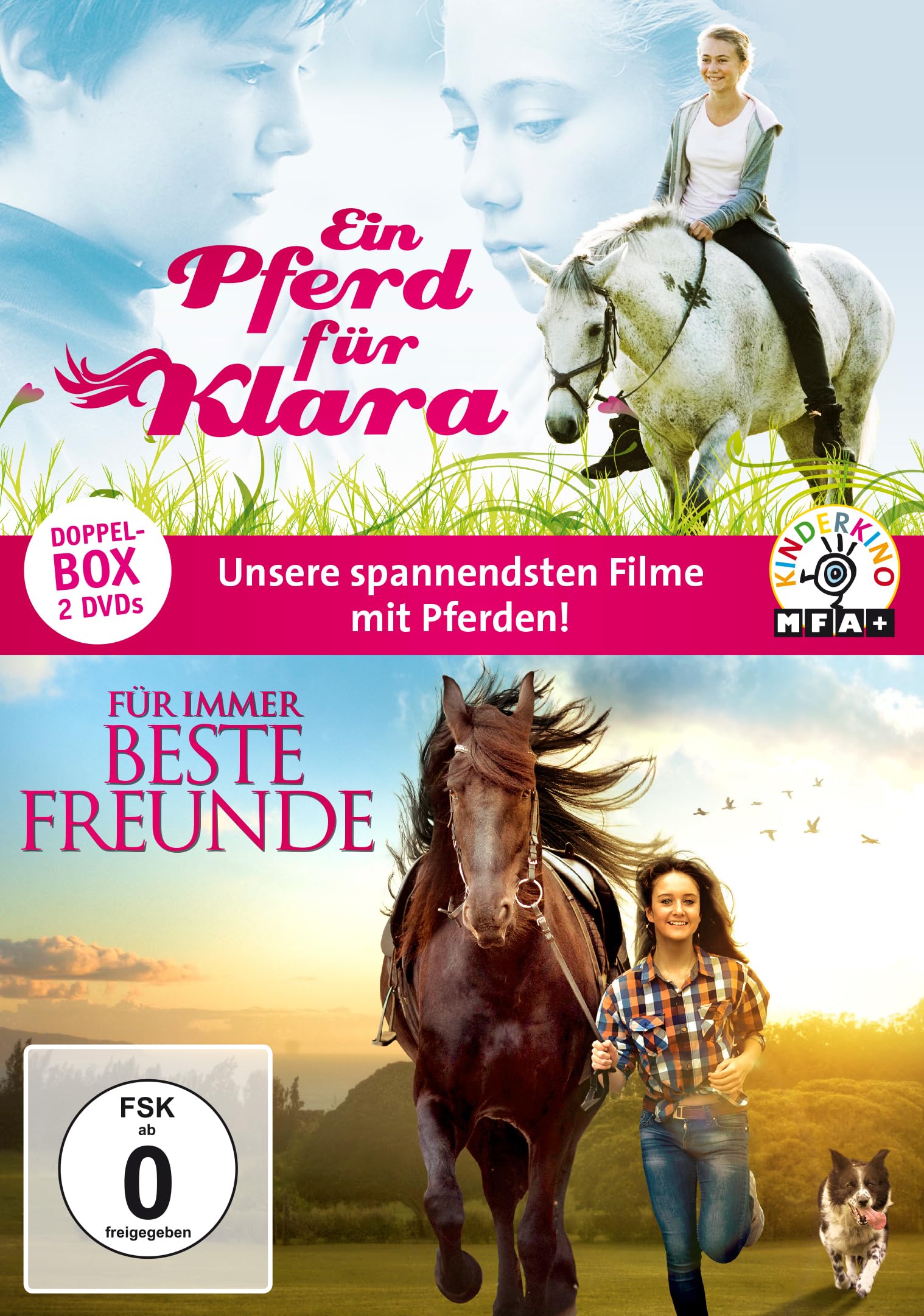 DELLA PELLE, PAUL/MOBERG, ALEXANDER - PFERDEFILM-DOPPELBOX: FUR IMMER BESTE FREUNDE & EIN PFERD FUR KLARA
