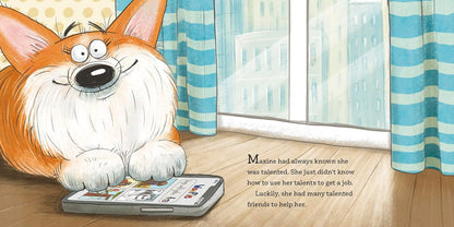 Maxine the Dog Gets a Job