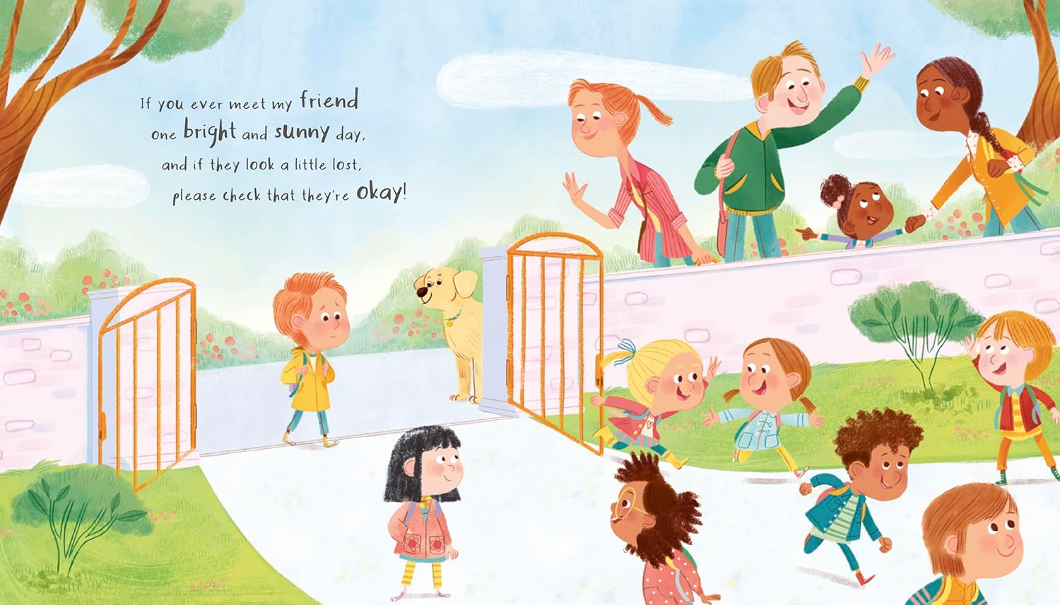 When You Meet My Friend: A Book about Making Friends at School