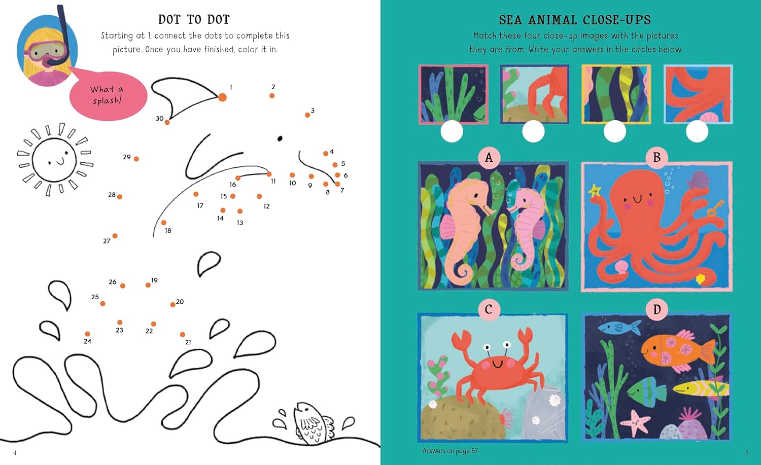 10-Minute Ocean Activities: With Press-Out Pieces and More Than 100 Stickers! (10-minute Activities