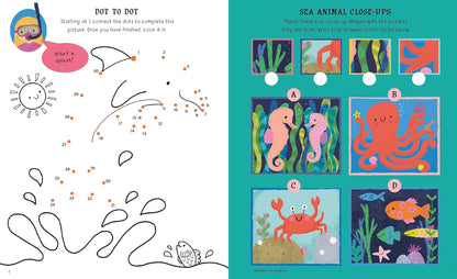 10-Minute Ocean Activities: With Press-Out Pieces and More Than 100 Stickers! (10-minute Activities