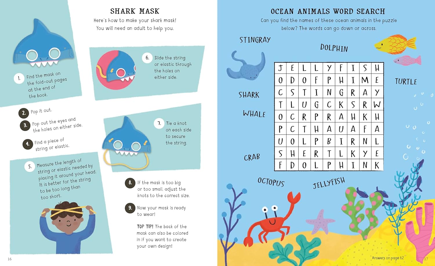 10-Minute Ocean Activities: With Press-Out Pieces and More Than 100 Stickers! (10-minute Activities