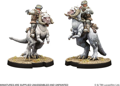 Asmodee| Star Wars: Legion – Tauntaun Riders | Miniatures Game | Ages 14+ | 2 Players | 90 Minutes Playing Time