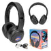 Depesche Action World 13801 Bluetooth Headphones in Black with Racing Car Motif, Wireless, for On the Go with USB-C Charging Cable, Playing Time Approx. 20 Hours