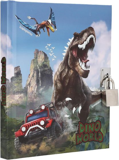 Dino World - Diary With Padlock (0413997)