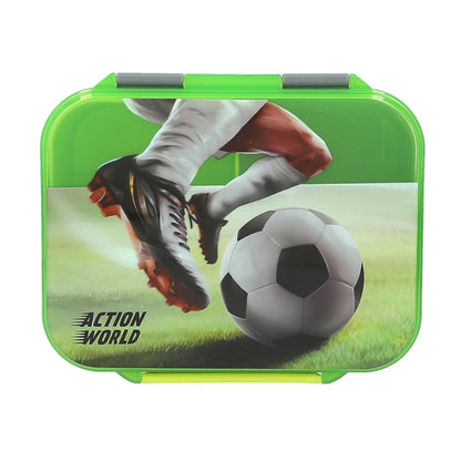 Dino World - Action World Lunchbox Football - Bright Green