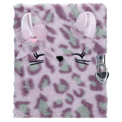 Topmodel - Cosy Cat Diary With Lock Lilac (0414200)