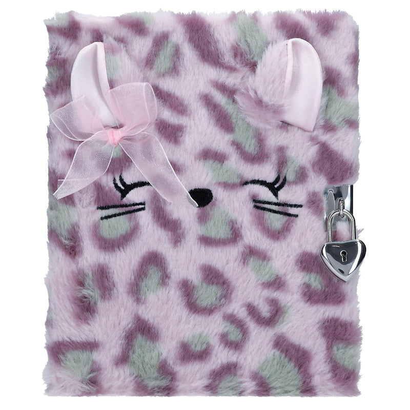 Topmodel - Cosy Cat Diary With Lock Lilac (0414200)