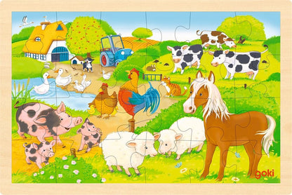 Goki - Puzzle Farm / Zoo (57302)