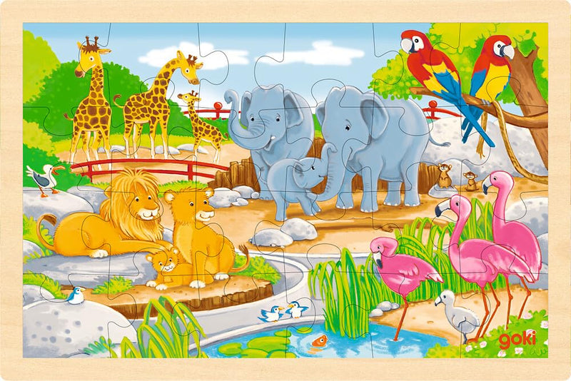 Goki - Puzzle Farm / Zoo (57302)