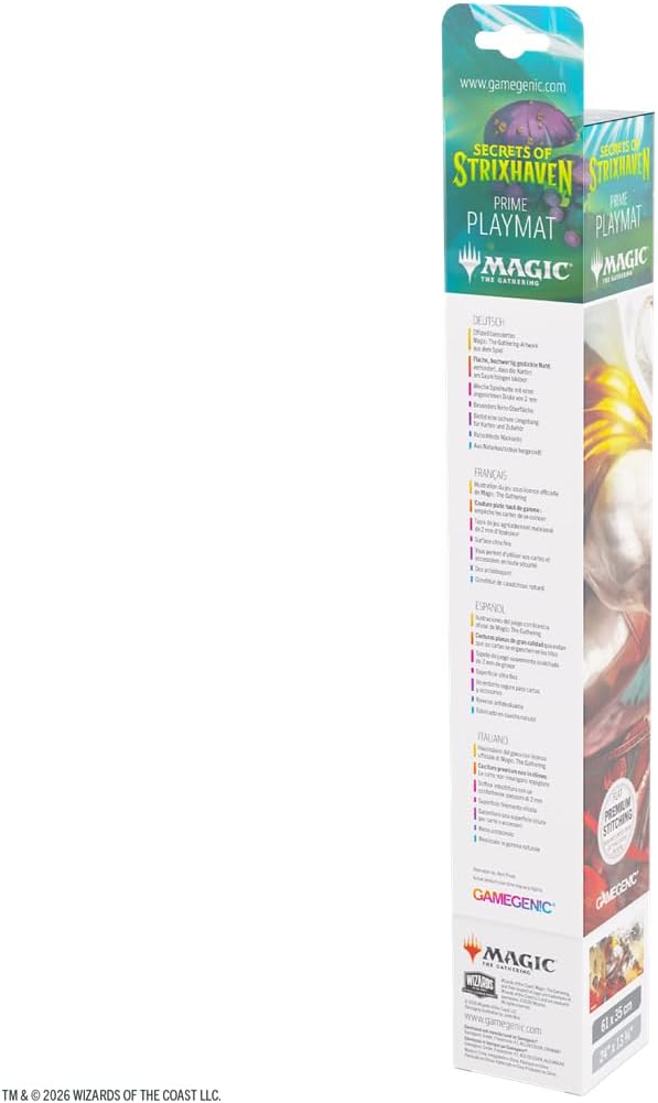 Gamegenic | Magic: The Gathering | Secrets of Strixhaven Prime Playmat - Ajani's Response