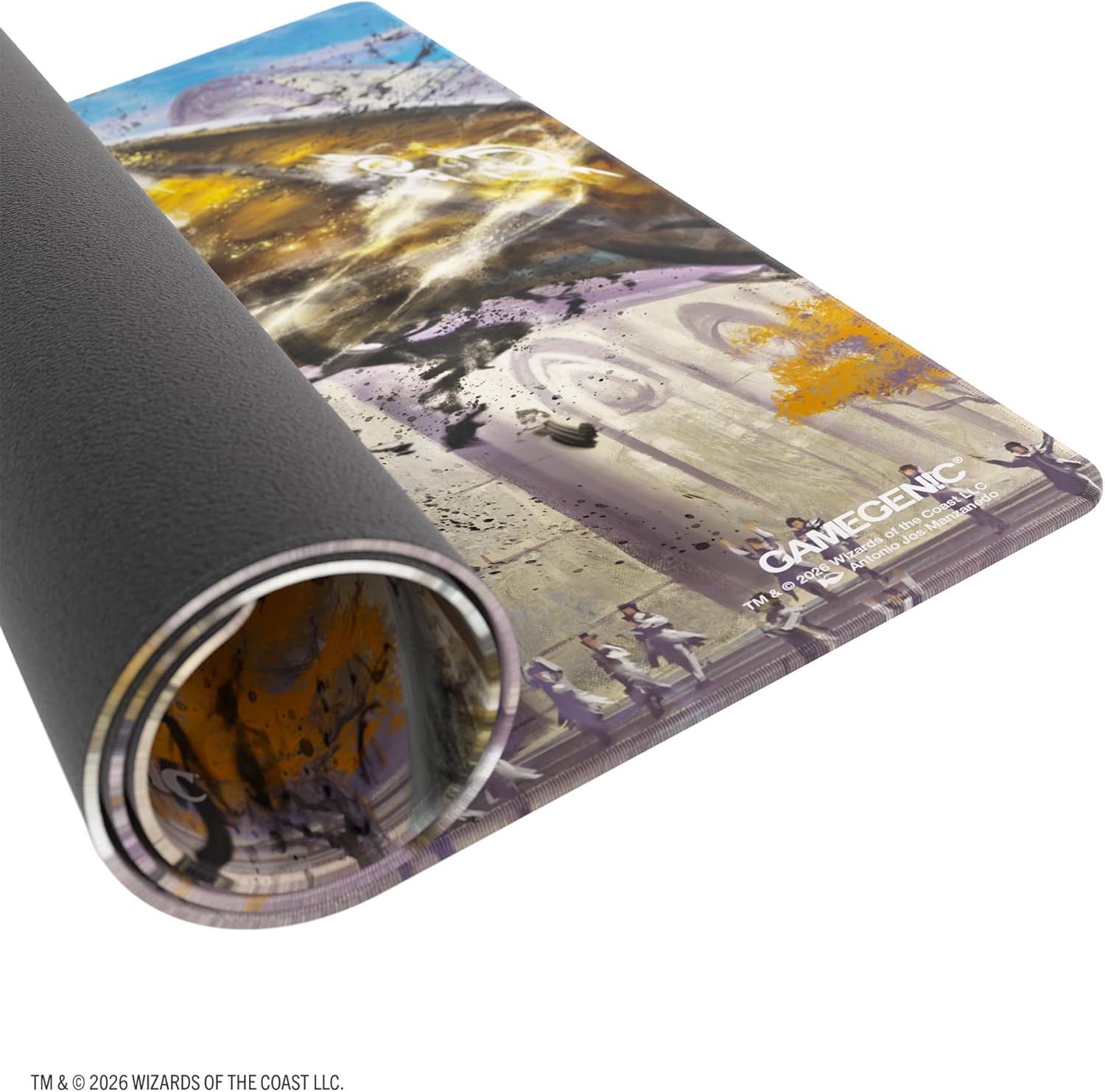 Gamegenic | Magic: The Gathering | Secrets of Strixhaven Shiny Playmat - Silverquill, the Disputant