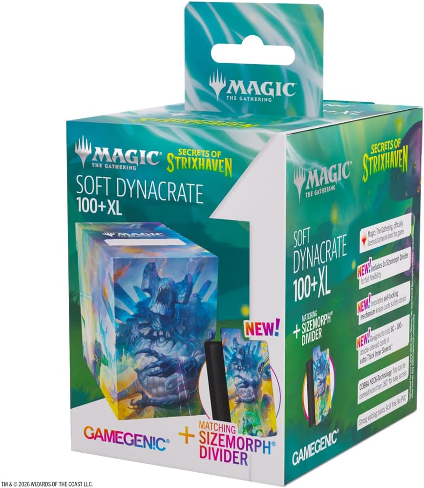 Gamegenic | Magic: The Gathering | Secrets of Strixhaven Soft Dynacrate 100+ XL - Moment of Reckoning