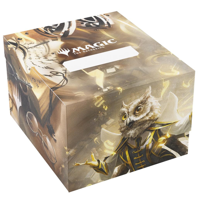 Gamegenic | Magic: The Gathering | Secrets of Strixhaven Soft Crate 100+ XL Sideloading - Stirring Hopesinger/Inkling Token