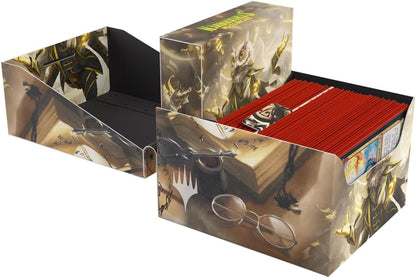 Gamegenic | Magic: The Gathering | Secrets of Strixhaven Soft Crate 100+ XL Sideloading - Stirring Hopesinger/Inkling Token