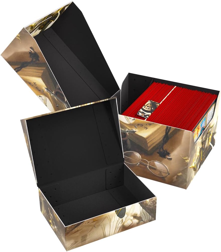 Gamegenic | Magic: The Gathering | Secrets of Strixhaven Soft Crate 100+ XL Sideloading - Stirring Hopesinger/Inkling Token