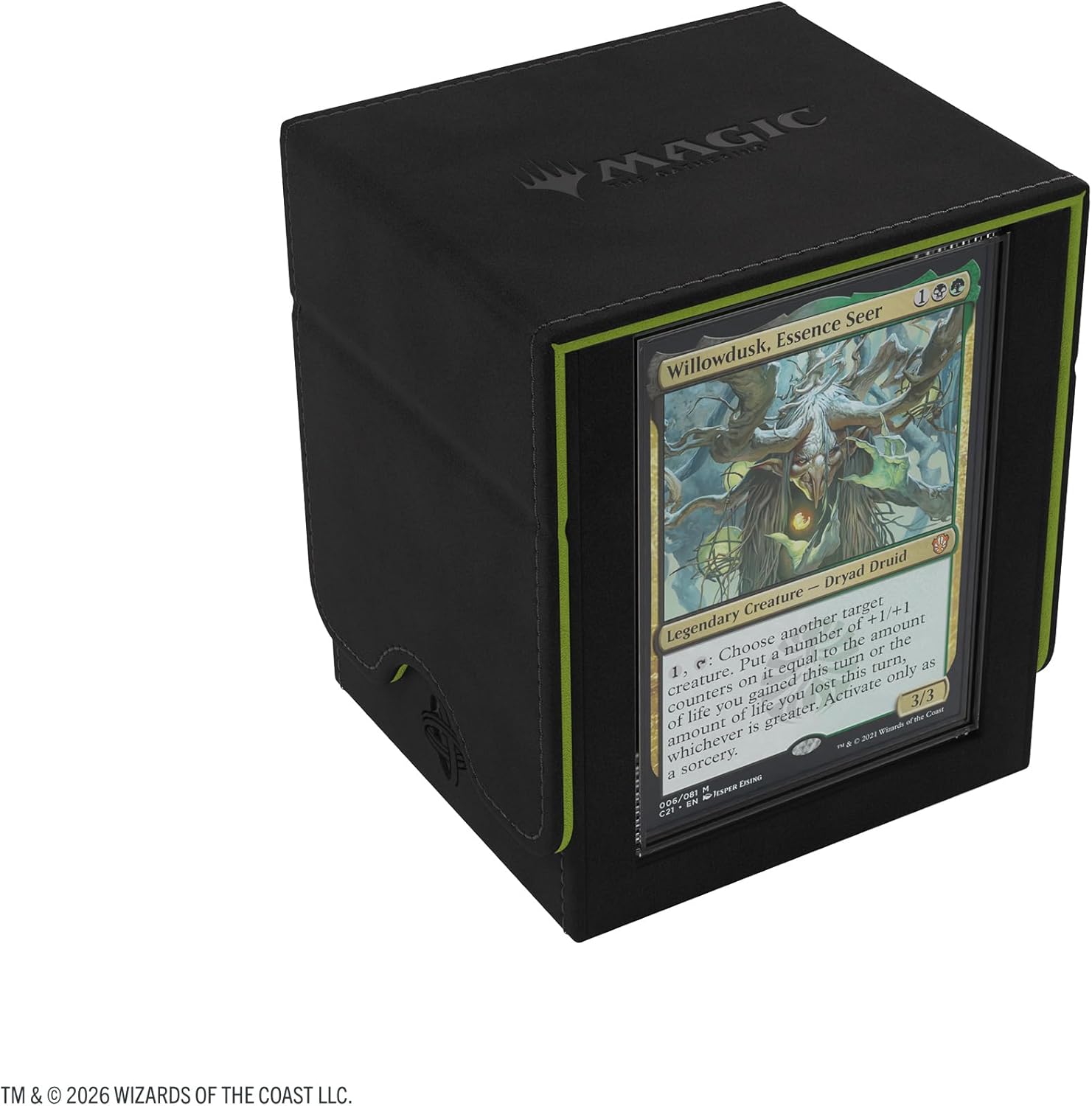 Magic: The Gathering | Secrets of Strixhaven Squire Plus 100+ XL - Black/Green