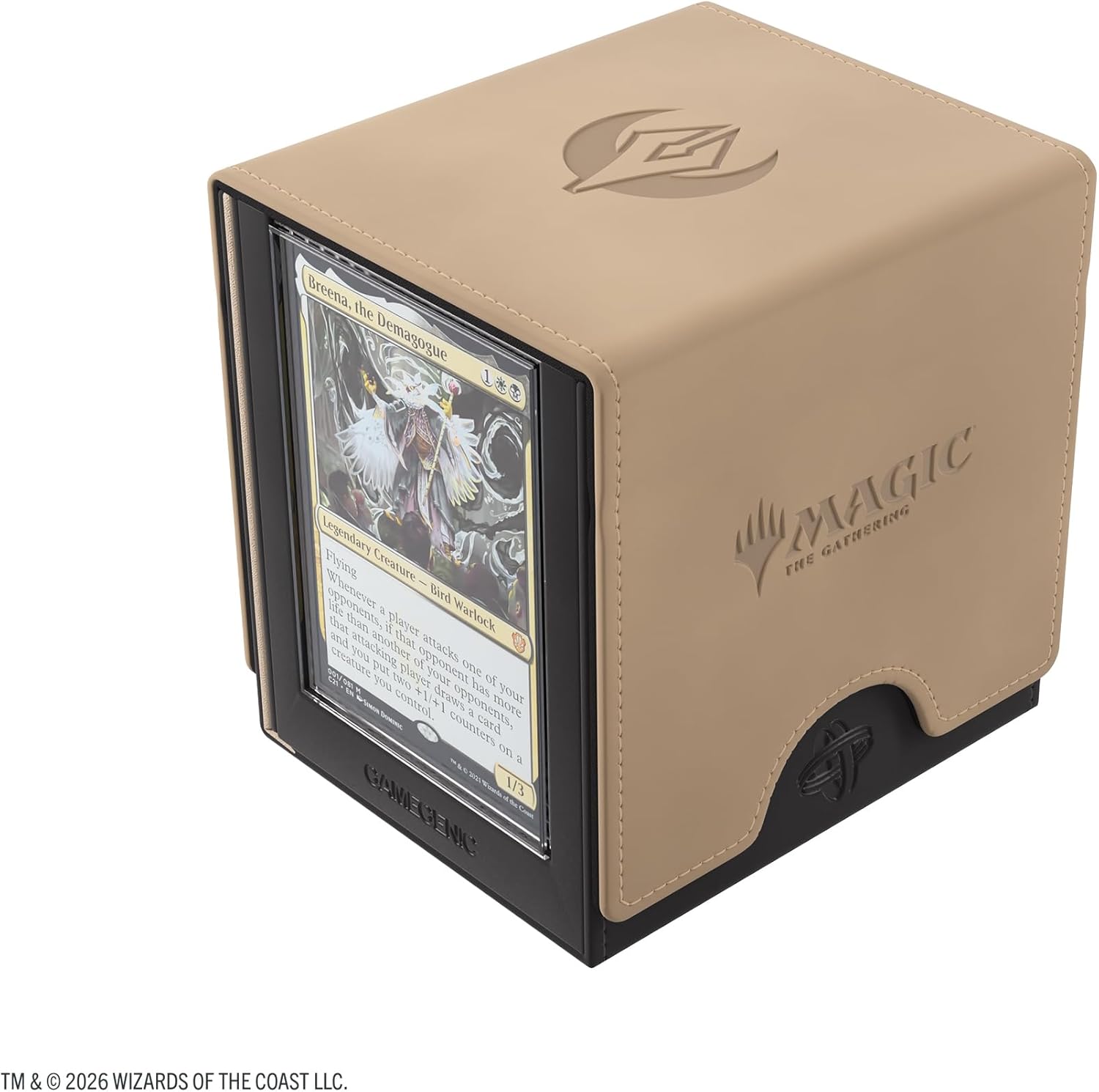 Gamegenic | Magic: The Gathering | Secrets of Strixhaven Sidekick PRO 100+ XL - Silverquill