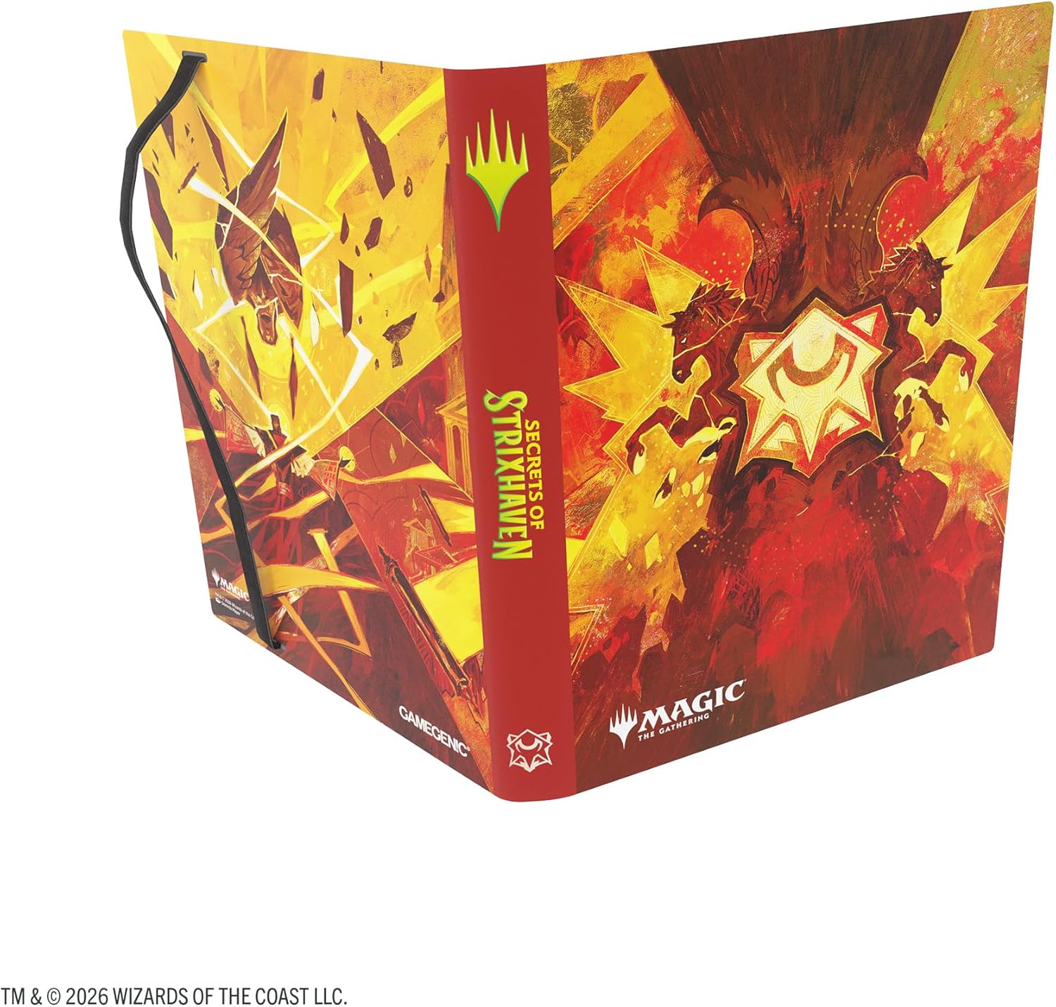 Gamegenic | Magic: The Gathering | Secrets of Strixhaven Casual Album 18-Pocket - Faction 3 | Trading Card Game Accessory | Ages 13+