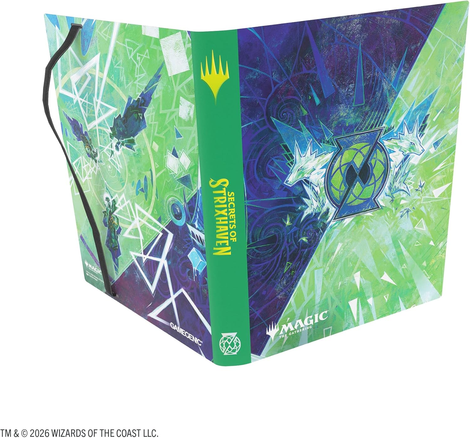 Gamegenic | Magic: The Gathering | Secrets of Strixhaven Casual Album 18-Pocket - Faction 4 | Trading Card Game Accessory | Ages 13+