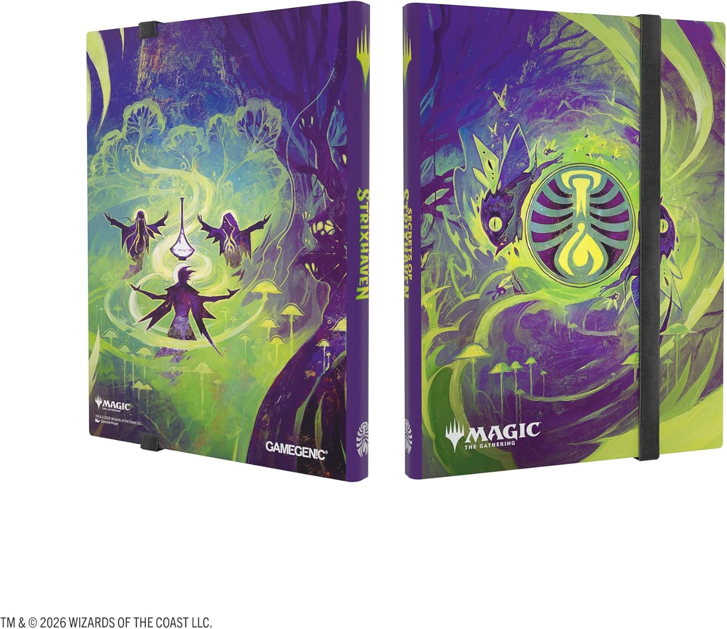 Gamegenic | Magic: The Gathering | Secrets of Strixhaven Casual Album 18-Pocket - Faction 5 | Trading Card Game Accessory | Ages 13+