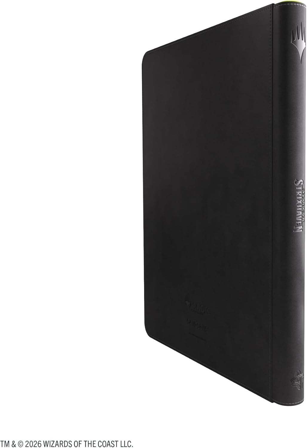 Gamegenic | Magic: The Gathering | Secrets of Strixhaven Prime Zip-Up Album 18-Pocket - Black/Green
