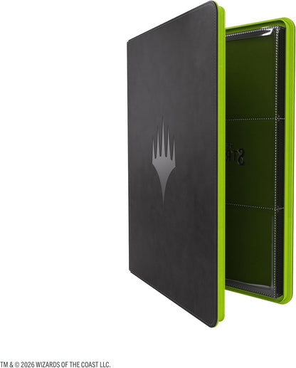 Gamegenic | Magic: The Gathering | Secrets of Strixhaven Prime Zip-Up Album 18-Pocket - Black/Green