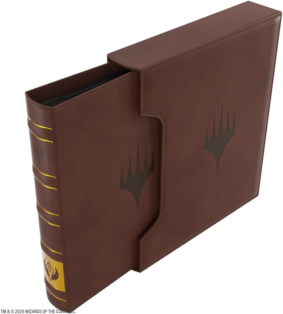 Gamegenic | Magic: The Gathering | Secrets of Strixhaven Cards Almanac 18-Pocket - Faction Logo 1 | Trading Card Game Accessory | Ages 13+