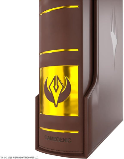 Gamegenic | Magic: The Gathering | Secrets of Strixhaven Cards Almanac 18-Pocket - Faction Logo 1 | Trading Card Game Accessory | Ages 13+