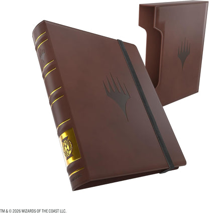 Gamegenic | Magic: The Gathering | Secrets of Strixhaven Cards Almanac 18-Pocket - Faction Logo 4 | Trading Card Game Accessory | Ages 13+