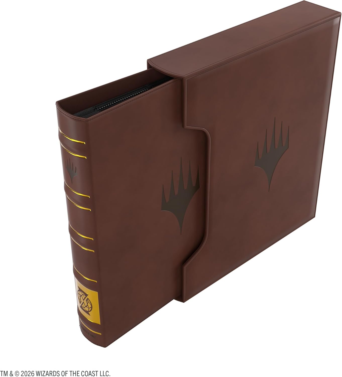 Gamegenic | Magic: The Gathering | Secrets of Strixhaven Cards Almanac 18-Pocket - Faction Logo 4 | Trading Card Game Accessory | Ages 13+