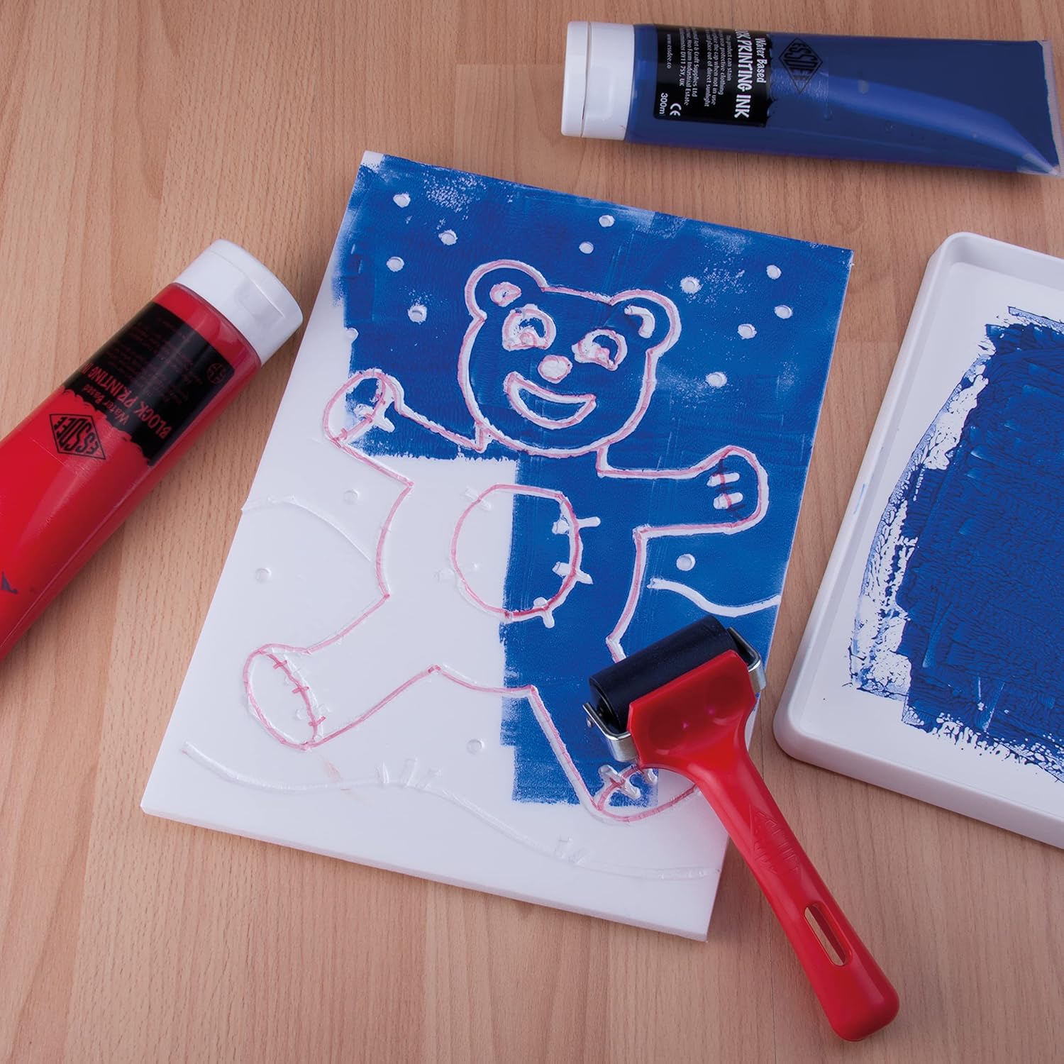 Essdee - Essdee Blokdruk Kit voor Kids
