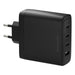 Dbramante1928 - Eu Wall Charger - 3Xusb-C 140W + 1Xusb-A - Blk