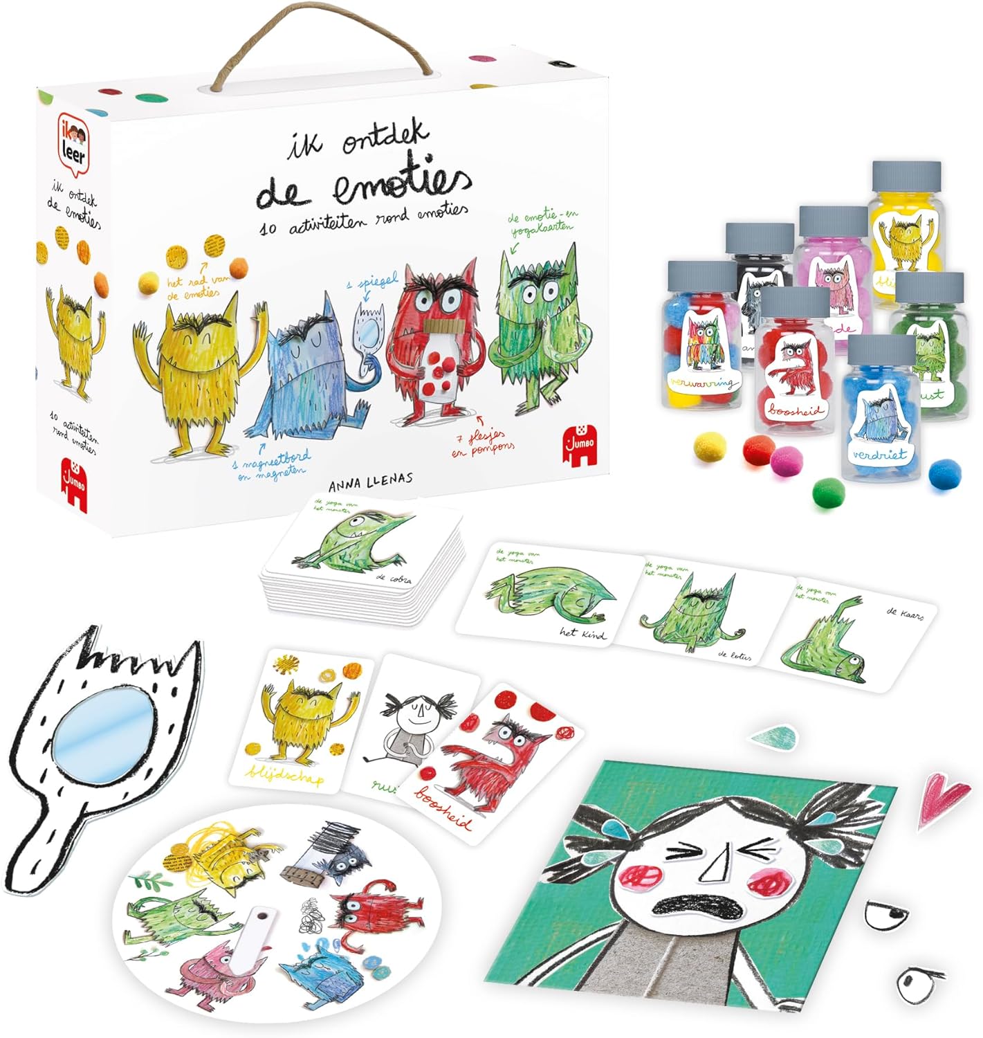 Ik Leer Ontdekken Color Monster Emoties
