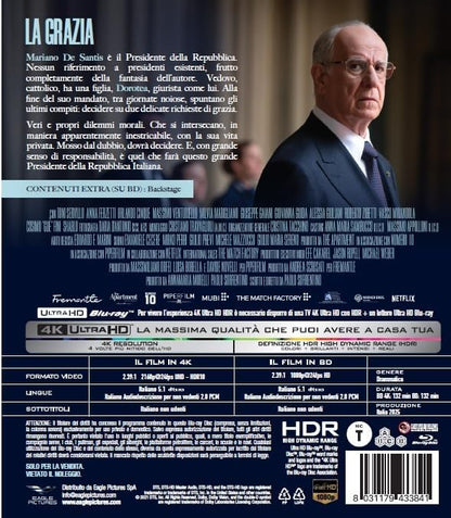 Grazia (La) (4K Ultra Hd+Blu-Ray Hd)