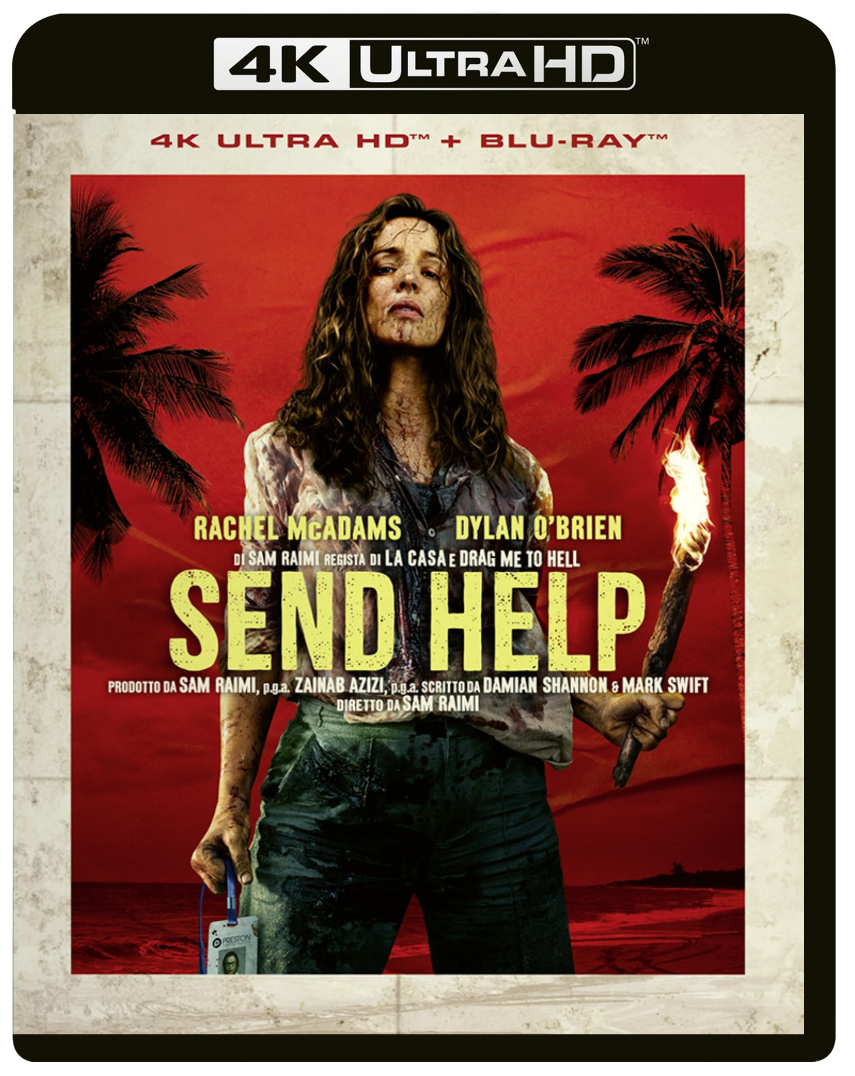 Blu-Ray 4K Uhd Send Help (4K Ultra Hd+Blu-Ray Hd