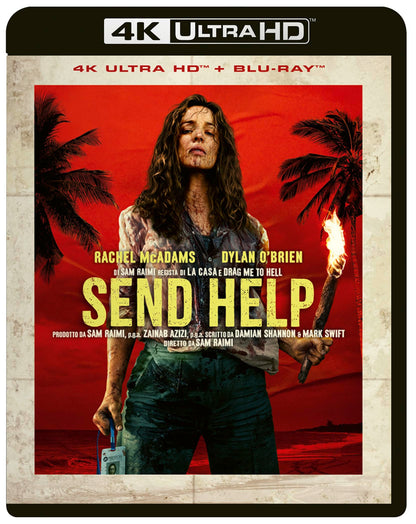 Blu-Ray 4K Uhd Send Help (4K Ultra Hd+Blu-Ray Hd