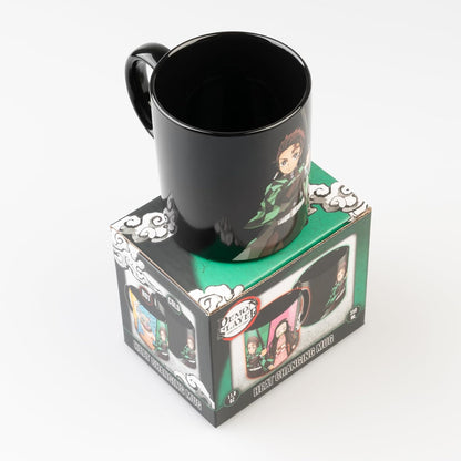 Grupo Erik Tazza Demon Slayer - Tazza Colazione Termosensibile, Magica Cambia Colore con Colori Vivaci e Stampa di Alta Qualità 350ml | Demon Slayer Manga Gadget: Anime Gadget