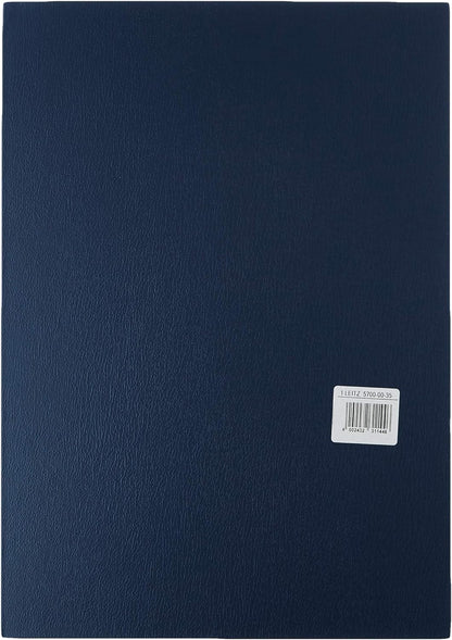 Leitz 57000035 Unterschriftsmappe, 20 Fächer, Überzug PP, blau, A4 & Pagna Pultordner Color (Pultmappe, 32 Fächer, 1-31) blau