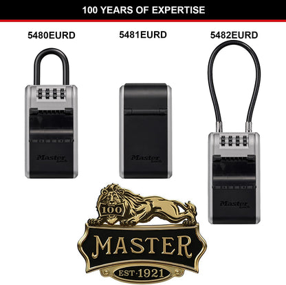 Master Lock Sleutelkluis Select Access Met Flexibele Beugel - 5482Eurd