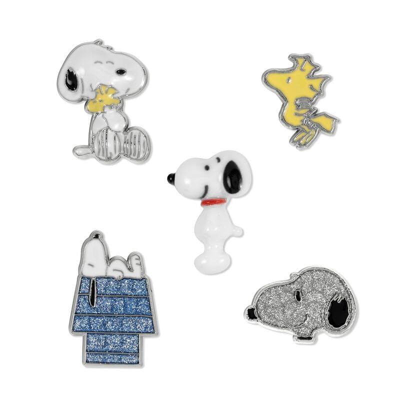 Peanuts Snoopy & Woodstock 5er Set None Pin multicolor Fan-Merch, Geschenke, TV-Serien, Zeichentrick