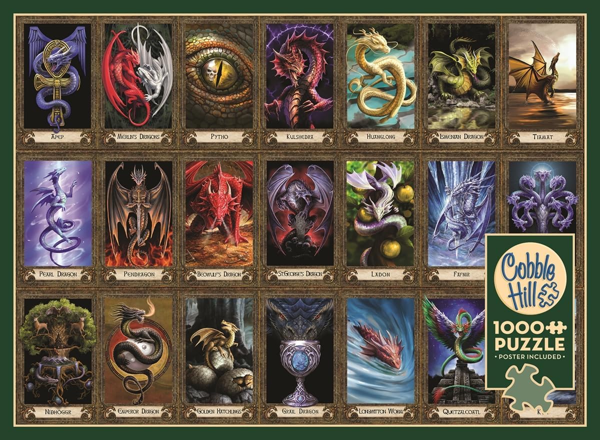 Dragon Oracle Puzzle (1000 Pieces)