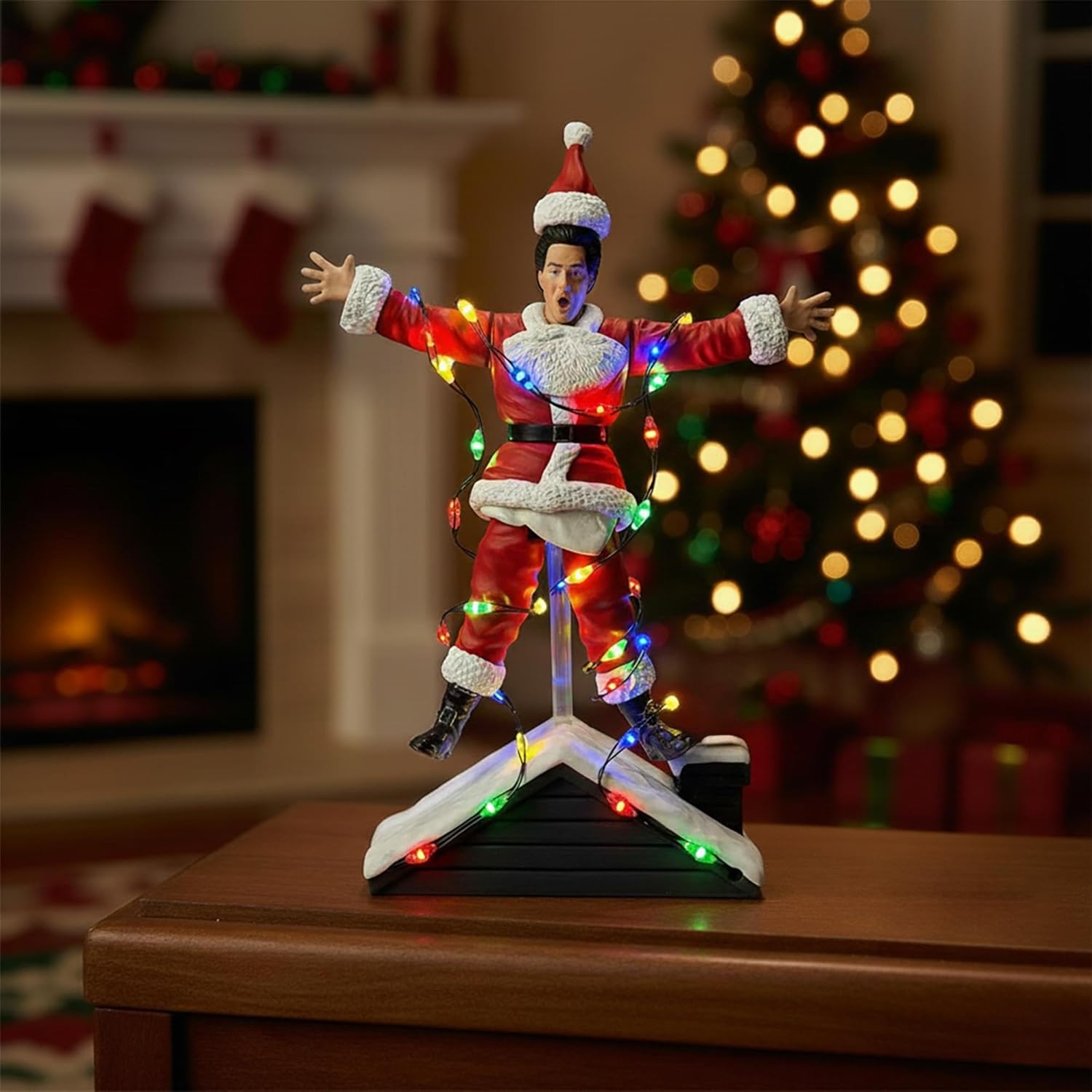 Mezco 5 Points National Lampoon's Christmas Vacation Light Shock Clark Griswold Action Figure