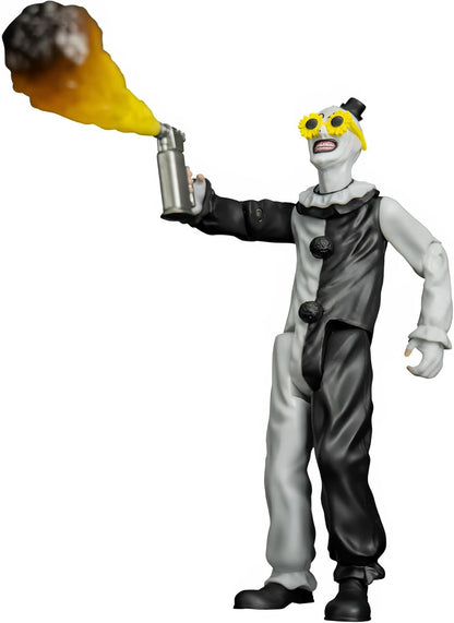 Trick Or Treat Studios Terrifier 2 Costume Shop Art The Clown Action Figure 5 Inch